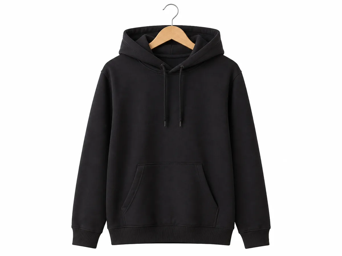 AI background remover example: apparel item on seamless white background for ecommerce