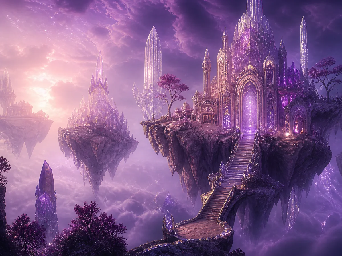 Midjourney 成片：梦幻奇幻场景