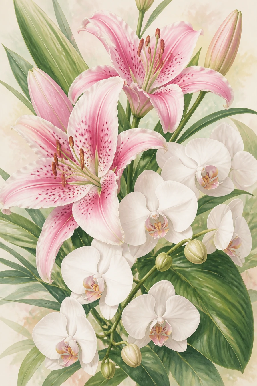 GPT Image 2 植物插画示例